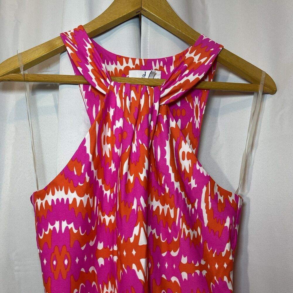 JUDE CONNALLY Sheath‎ Tank Dress Stretchy Nylon Cloth Abstract Pattern XS